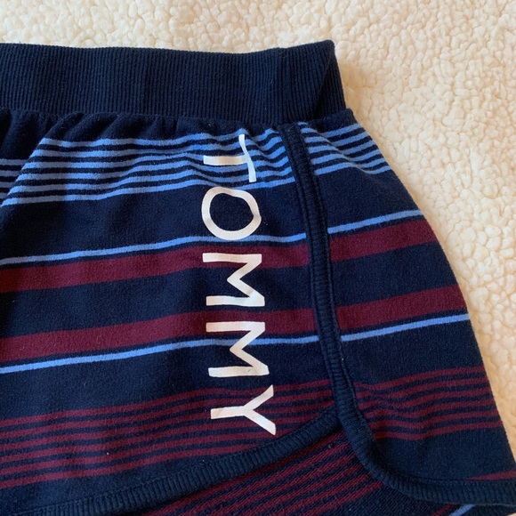 Tommy Hilfiger x UO Blue and Red Striped Shorts - Picture 4 of 5